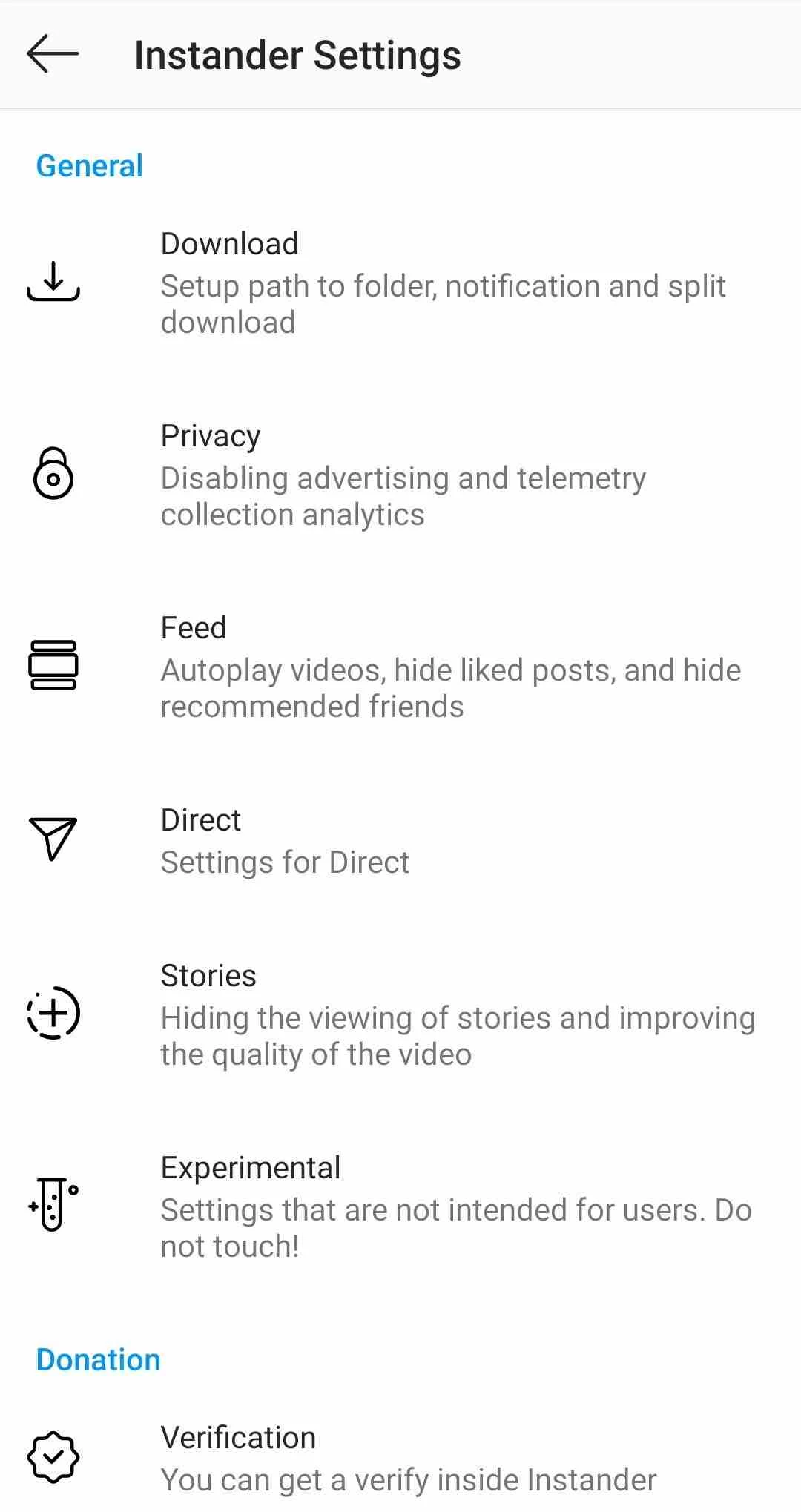 Instander – screenshot 2